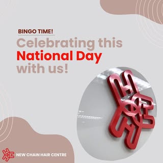 Bingo time! Celebrate our nation’s birthday with a game of hair care bingo. Have you marked all the 