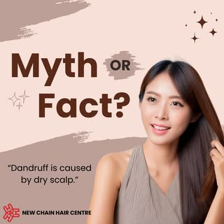 Fact Check! 🕵️‍♂️ Think dandruff is just dry skin? 

Think again! Uncover the truth behind those fl