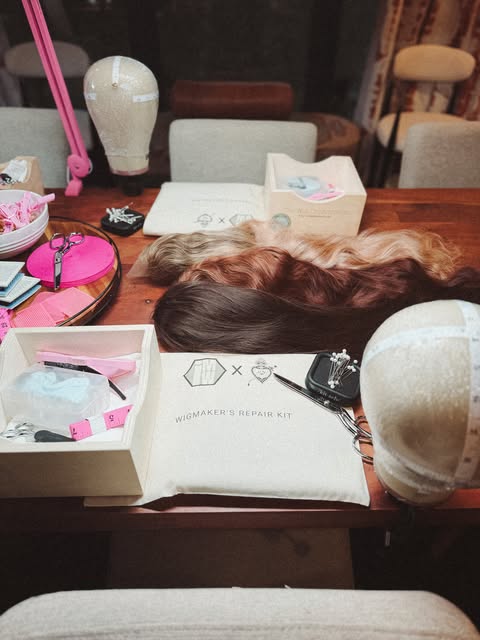 The magic is happening. ✨ Our wig-making workshop kicks off today, and we couldn’t be more excited t
