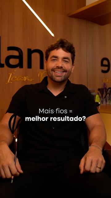 A pergunta não deveria ser “quantos fios vou implantar?”
A pergunta certa é: ”Quantos fios fazem sen
