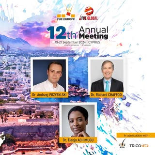 Meet some of our expert speakers at the FUE Europe Society Annual Meeting in Cyprus! 

We’re excited