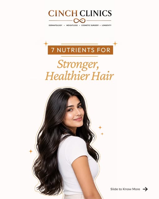 Healthy hair starts from within! 

No matter how many shampoos or serums you switch, real hair stren