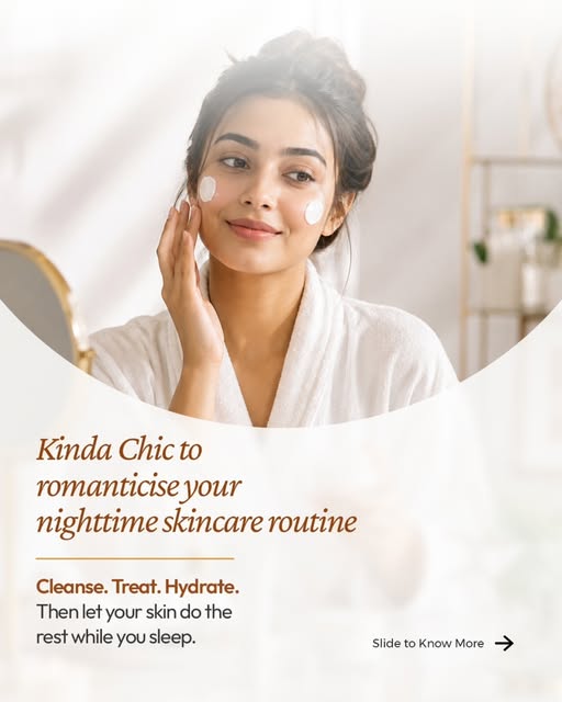It’s kinda chic to prioritize yourself and take care of your skin the right way. 

Skincare isn't a 