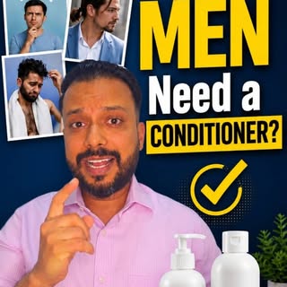Does one (especially men) really need a hair conditioner? Or is it just a marketing gimmick?"

✨️Wha