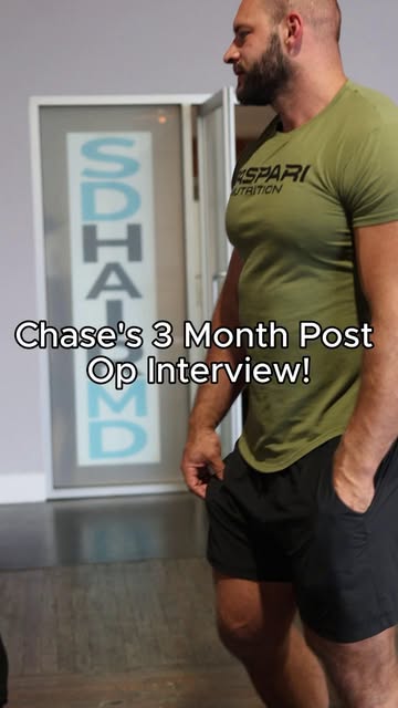 3 MONTHS POST-OP 👀🔥 @chase_gorillaglutes is back with another update on his hair transplant journe