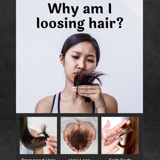 Hair loss can be confusing — is it damage? Breakage? Or actual hair fall from the root?

Swipe throu