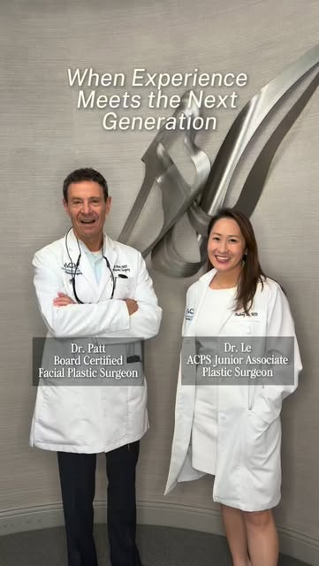 One of the greatest privileges of being a plastic surgeon is having the opportunity to teach the nex