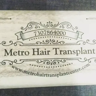 Metro hair transplant visiting card