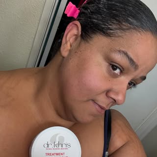 I tried some more products by Dr. KHRIS baby let me tell you she is a beast and my hair feels amazin