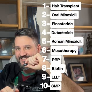 I ranked the top hair loss treatments👀

Do you agree with this ranking?👇🏻