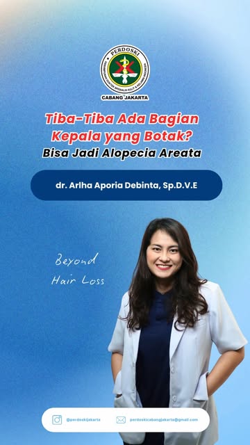 Tiba-tiba muncul bagian kepala yang botak, padahal sebelumnya tidak ada? Jangan buru-buru menganggap