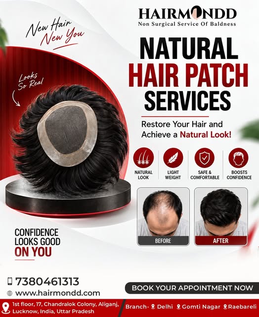 Regain your confidence with a natural look that feels completely authentic. 

Hairmondd provides adv