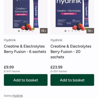 I still don’t believe this is real. 😳

Hydrink is officially on Holland & Barrett!

This was the dr