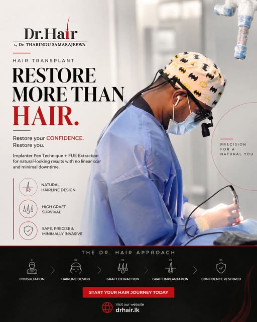 With precise hairline planning, Implanter Pen Technique and FUE Extraction, Dr. Hair focuses on crea