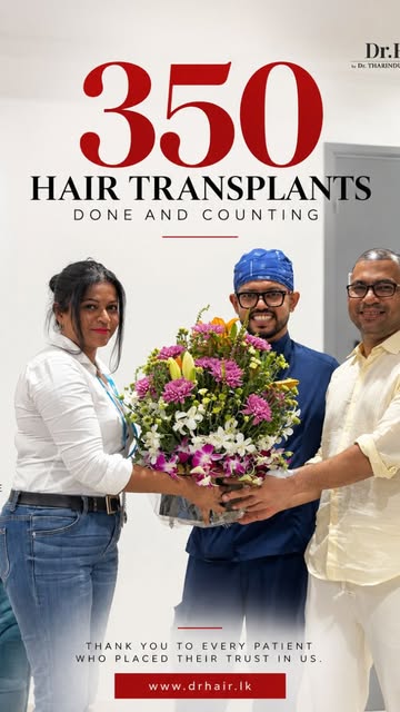 350 hair transplants and counting. ✨

Every procedure represents a carefully planned journey toward 