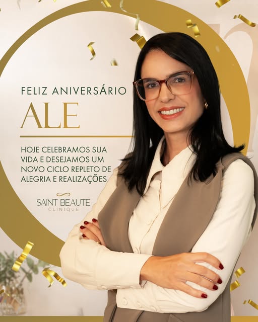 Hoje é dia de comemorar a Ale! 🤍

Quem convive com ela na Saint Beauté conhece um pouco da sua dedi