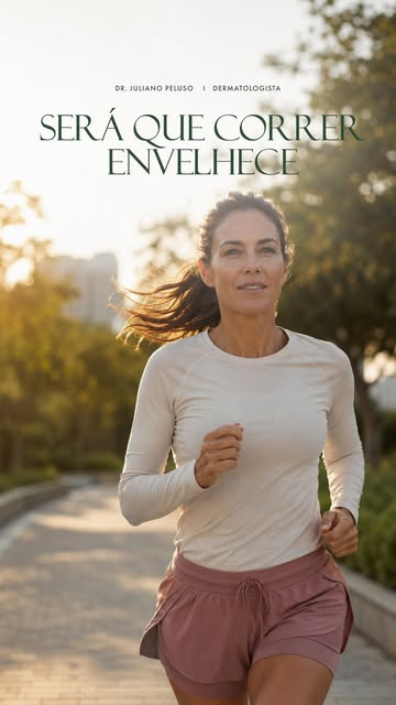 Correr faz muito bem para a saúde, e o receio de “envelhecer o rosto” não deveria ser um motivo para