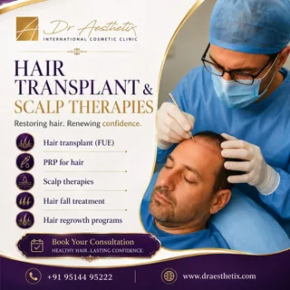 ✨ Restore your hair. Renew your confidence. ✨

At Dr. Aesthetix International Cosmetic Clinic, we of