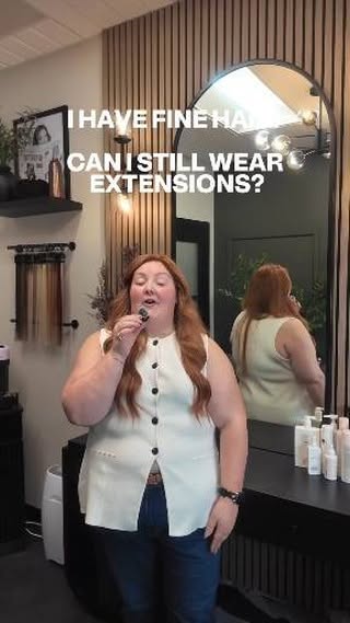 “My hair is too fine for extensions.” Maybe. But fine hair by itself is not the answer.

What matter