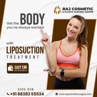 Get the Body You’ve Always Wanted! 

Achieve your dream shape with Liposuction Treatment at Raj Cosm