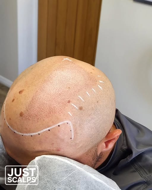 👉 Kent SMP Hair Loss Clinic
Meticulously placing impressions, leaving enough space for the followin