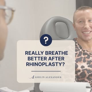 Ryan asks the question many patients wonder 🤔:
“Can you actually breathe better after rhinoplasty?”