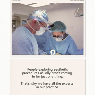 ✨ Choosing Beck Aesthetic Surgery for your care means you’re supported by experienced specialists wh