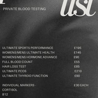 🩸 Introducing Private Blood Testing 🩸

A premium service designed for those who take their health,