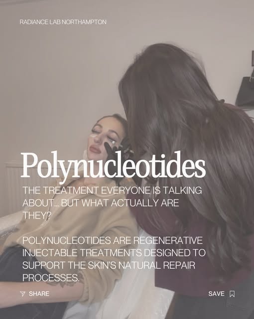 The treatment everyone is talking about… but what actually are they?

Polynucleotides are regenerati