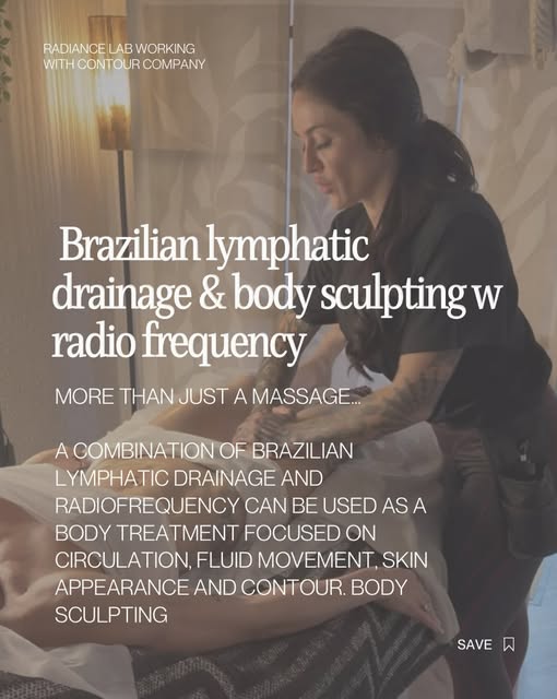 More than just a massage…

A combination of Brazilian lymphatic drainage and radiofrequency can be u