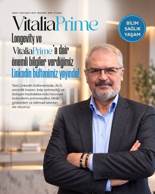 Yeni LinkedIn bültenimizde; ALS, omurilik hasarı, kalp yetmezliği ve dolaşım hastalıklarında hücrese