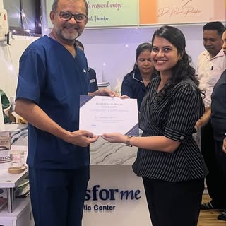 Grateful for the incredible opportunity to learn from the best Dermatosurgeon @dryogeshbhingradia Si