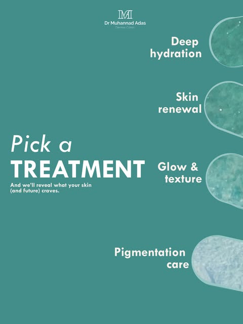 Choose a treatment…or let the doctor choose 👀🌟