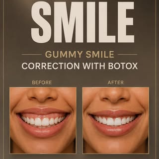 Gummy Smile Correction with Botox

When smiling, the upper lip may rise higher than desired, reveali