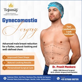 ✨ Feel Comfortable. Look Confident. ✨

Gynecomastia can affect confidence and body image. Advanced m