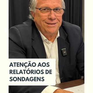 A que um engenheiro deve se atentar quando recebe um relatório de sondagem? Gilberto Manzalli, convi