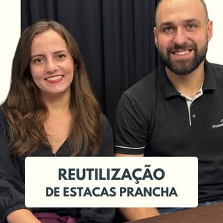 Uma das possibilidades quando se fala em estaca prancha é a reutilização das peças. Nesse corte, And