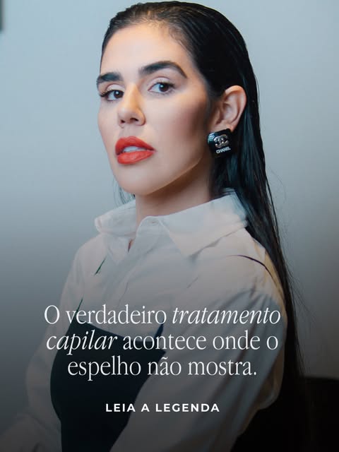 O verdadeiro tratamento capilar acontece onde o espelho não mostra.

Antes de pensar em fios mais fo