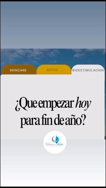 ✨ DICIEMBRE COMIENZA HOY… ✨

Si quieres llegar a diciembre con una piel radiante, hidratada, saludab