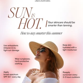 Sun protection is the ultimate anti-aging secret.

 This summer, let your skincare be smarter than y