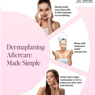 Post-treatment care is just as important as the procedure itself!

Keep your newly dermaplaned skin 