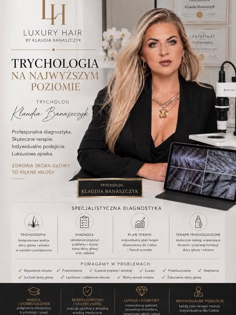 Zdrowa skóra głowy to początek pięknych włosów ✨

#trychologia #trycholog #terapiaporostowa #pielegn