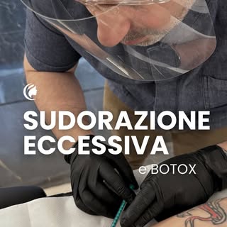 Addio imbarazzo e niente più vestiti macchiati 💧
Se soffri di sudorazione eccessiva, il trattamento