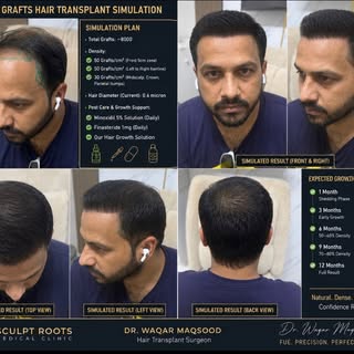 **What if you could see a realistic preview of your future hair before your procedure?**

Alhamdulil