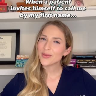 Using a formal title helps establish appropriate patient–clinician relationships and boundaries. As 