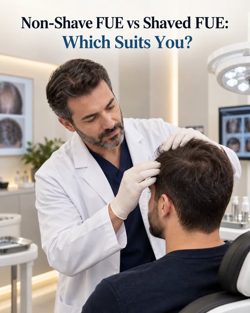 Non-Shave FUE vs Shaved FUE: Which Is Right for You?

A hair transplant should fit your lifestyle as