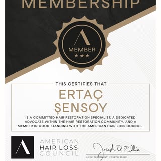 Uluslararası Yetkinlik, Kişiye Özel Güvence!
American Hair Loss Council 40 yılı aşkın süredir saç re