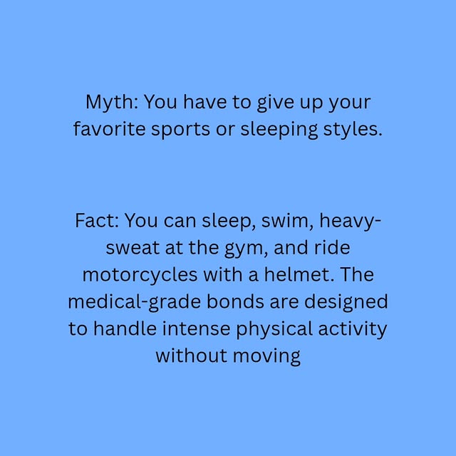 Here are some hair system myths I hear from people. #minnesota #hairsystemstylist #hairsystem #toupe