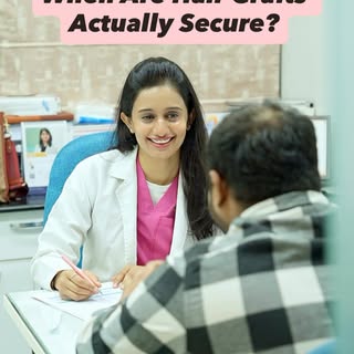⭐️One of the most common questions I get from my patients: “WHEN ARE HAIR GRAFTS ACTUALLY SECURE?”

