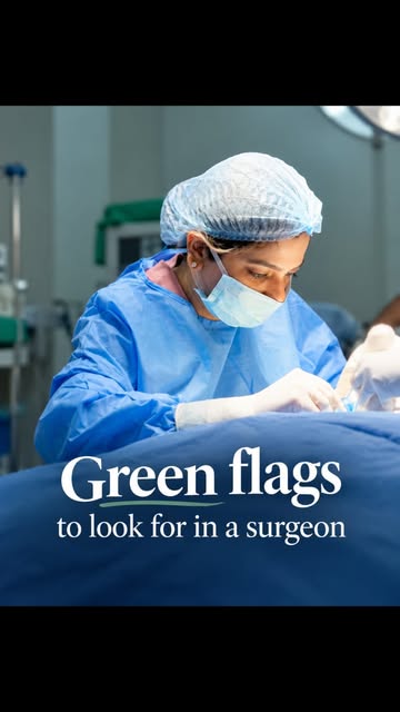 Green Flags to Look For in a Surgeon 🩺

Choosing a surgeon is one of the biggest trust decisions yo